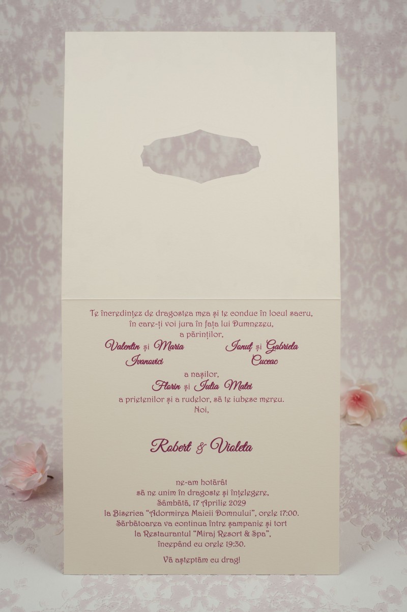 Invitatie de nunta 2188. Poza 5956