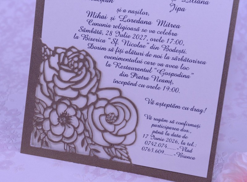 Invitatie de nunta 2217. Poza 7020