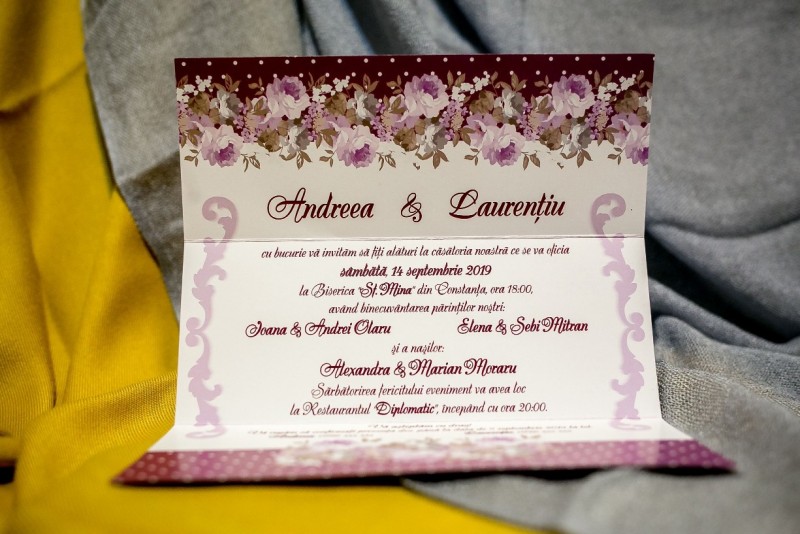 Invitatie de nunta 201. Poza 7158